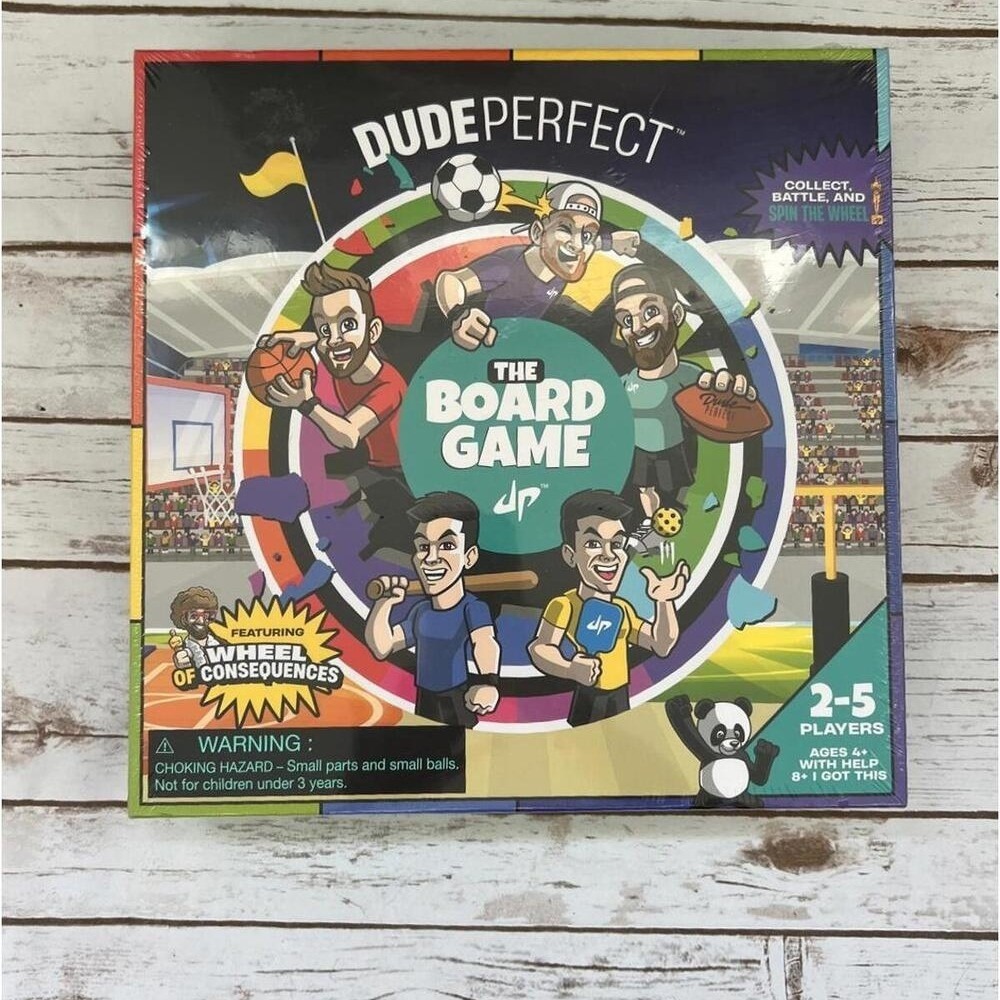 Dude Perfect‎ The Board Game Multicolor Sports Challenge